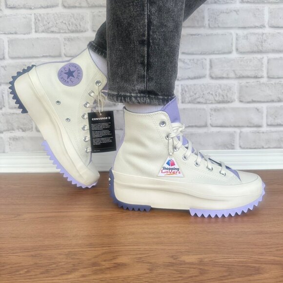 ⭐Converse Run Star Hike Hi Platform Color Pop Sz 9 Women's Shoes Sneaker A16188C - Picture 4 of 13
